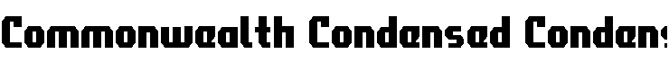 Commonwealth Condensed Condensed
