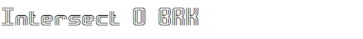 Intersect O BRK
